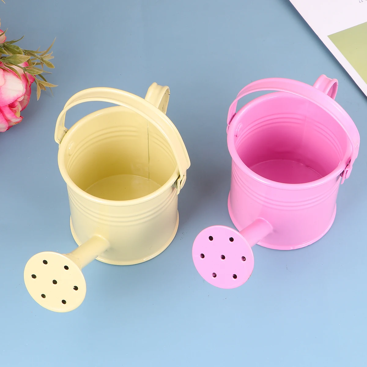 

2pcs Children Watering Pot Kids Outdoor Indoor Plants Kettle Bucket Durable Large Capacity Gardening Tool Sprinkler