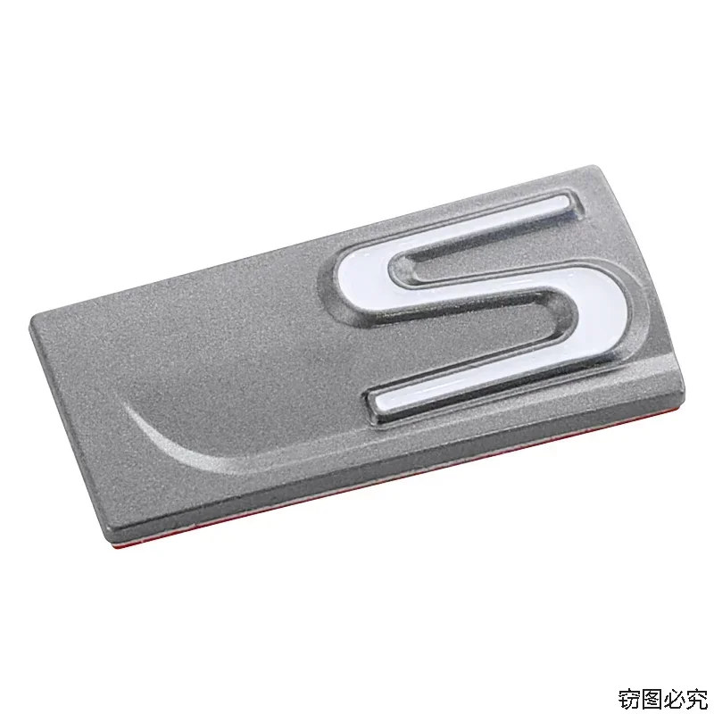 ABS Car Fender Side Badge Sticker Tail Trunk Badge for Lexus S Emblem CT200h ES200 ES350 GS300 GX400 IS300 LS400 RX200t