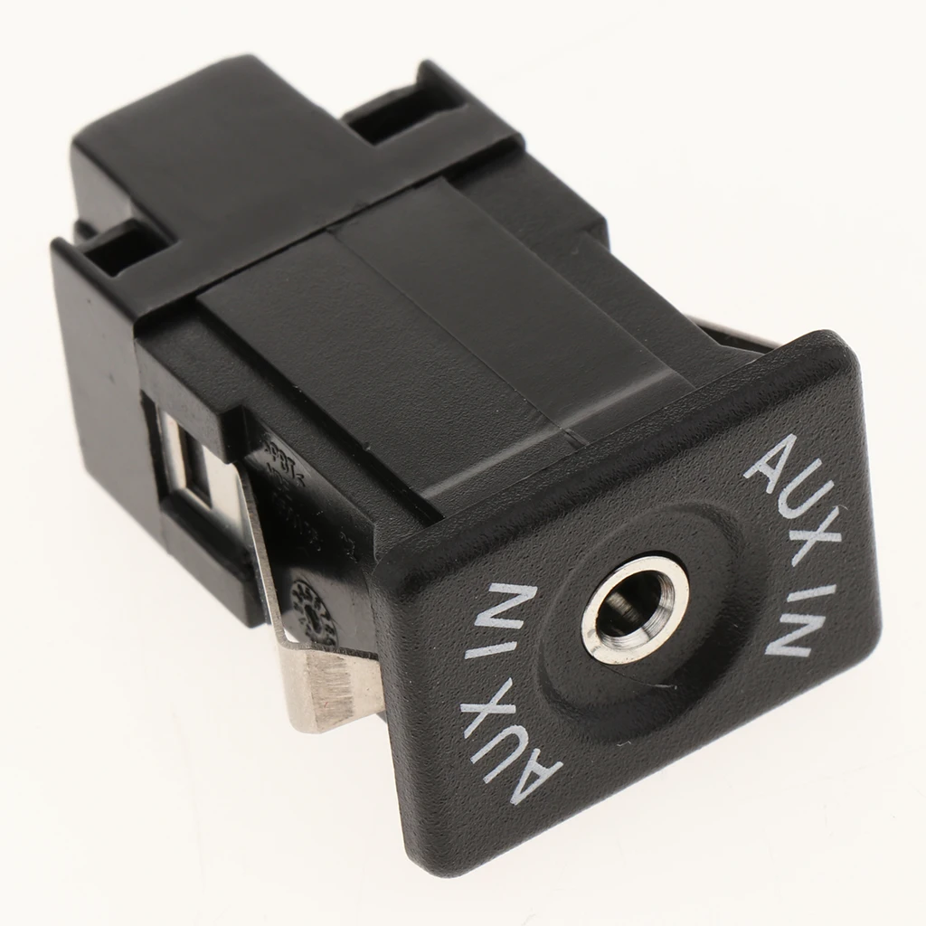 AUX IN Auxiliary Socket Switch Cable Set ABS Plastic for Mazda 3 6 2 5 RX8 CX7 CX9 MX5 Car Radio
