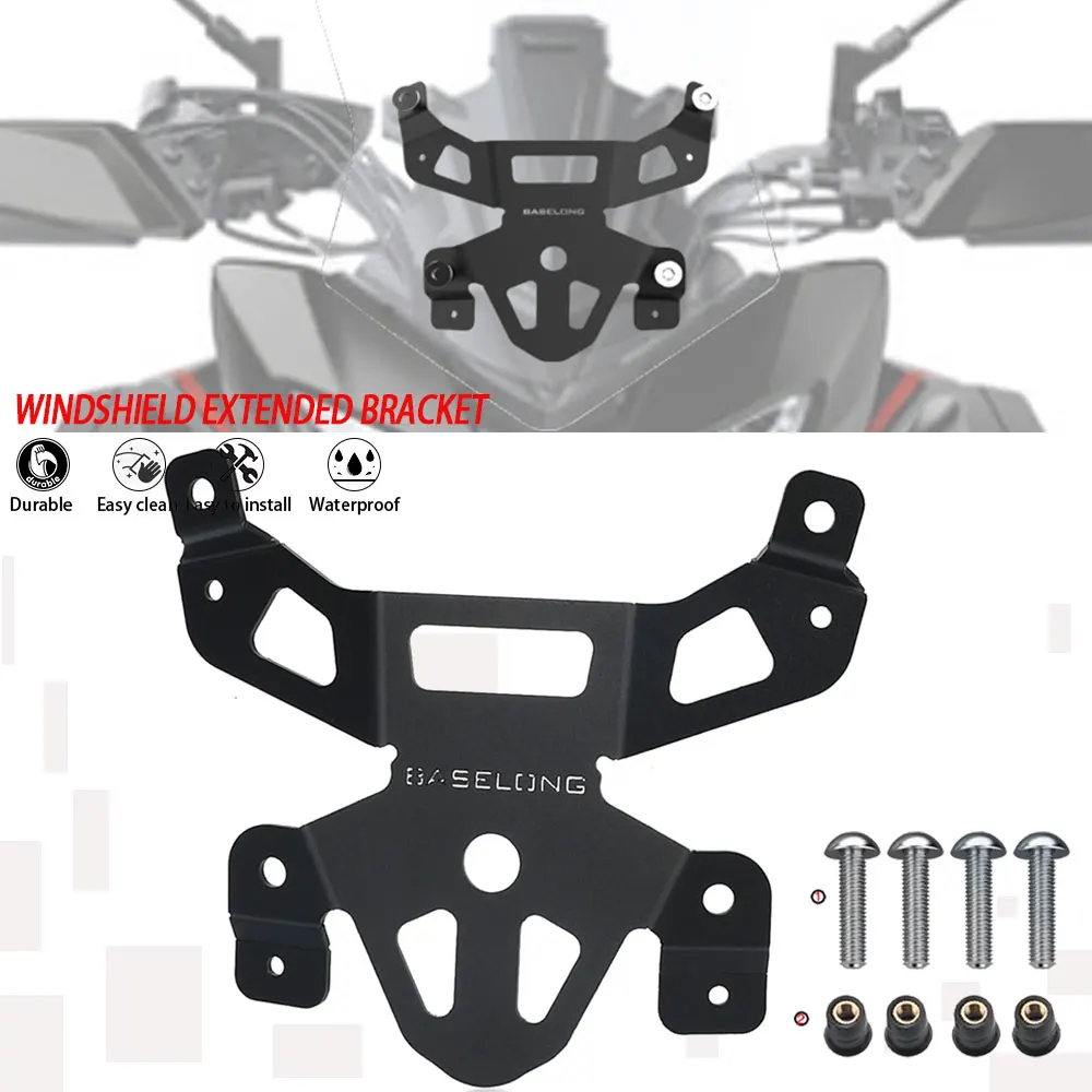 For Yamaha Tracer 900 GT / Tracer 9 GT 2018-2020 2021 2022 2023 TRACER900 TRACER9 GT Motorcycle 30mm Riser Windshield Bracket