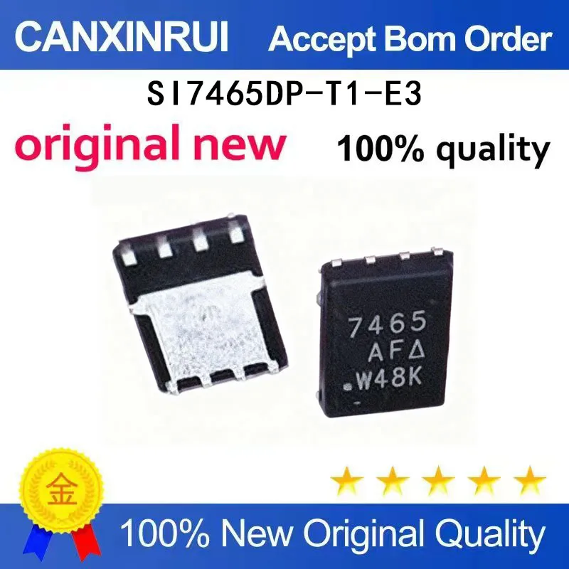 

(5-100 Pieces) SI7465 New 7465 SI7465DP-T1-E3 QFN8