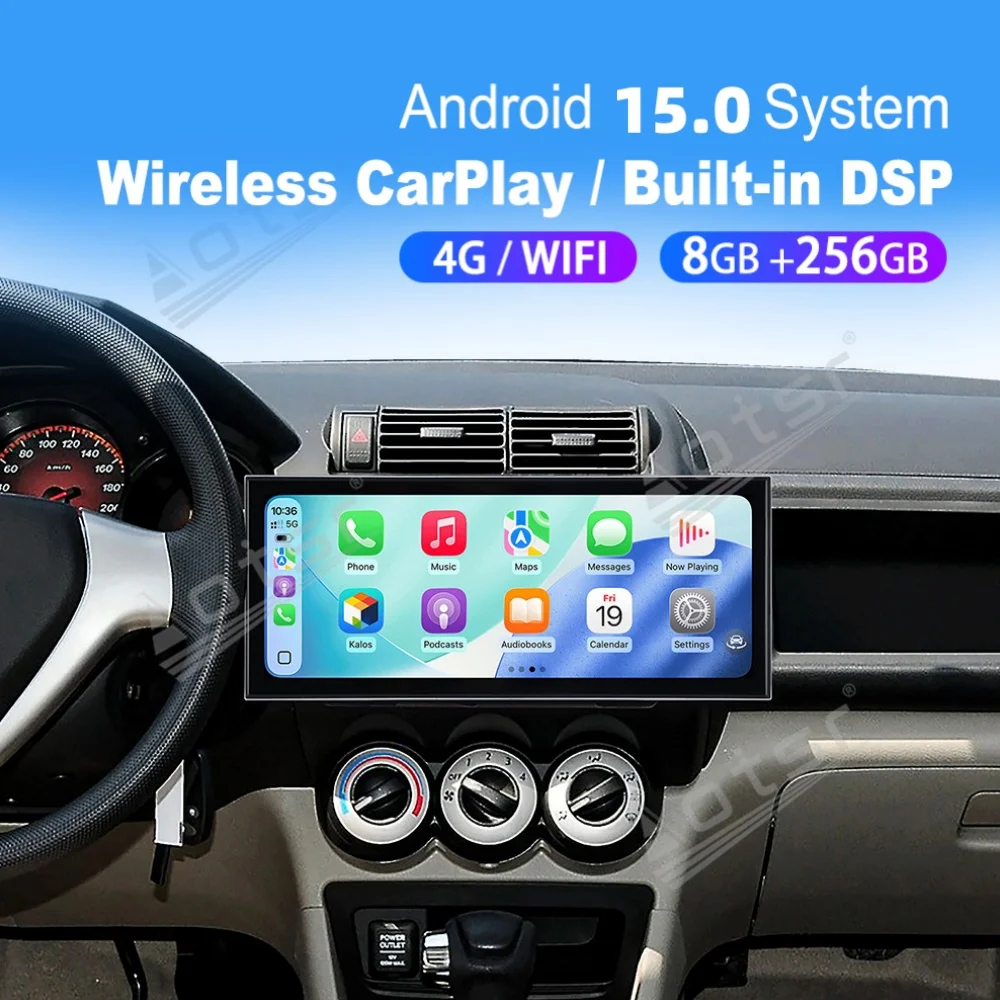 

15,8-дюймовый Android-экран, автомобильное радио Qualcomm Carplay для Honda Fit City EVERUS S1 2002~2015, мультимедийный плеер, GPS-навигатор, головное устройство