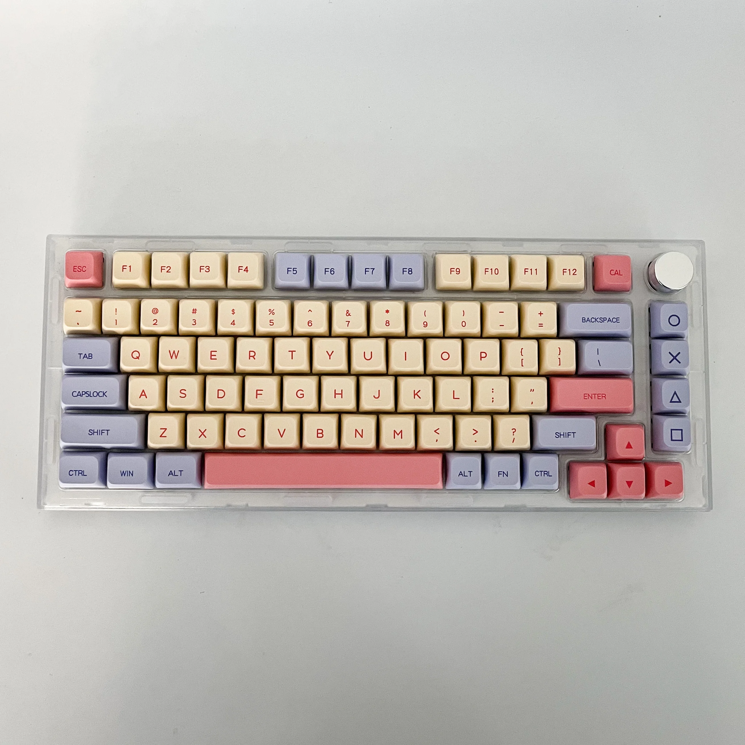 132 key XDA keycaps marshmallow PBT Dye Sublimation Korean English Japanese Russian For MX Switch 61/64/68/87/96/104 Keyboard