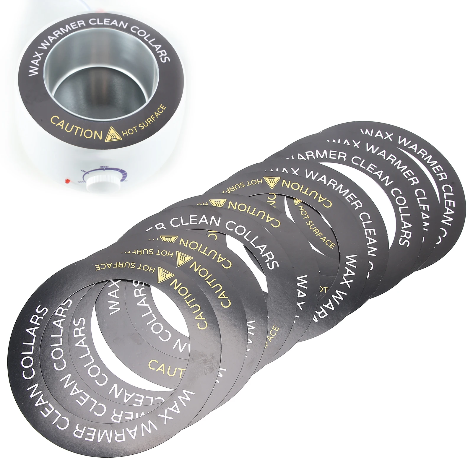Round Shape Waxing Machine Cleaning  Paper  Wax Heater Accessories Wax Heater Paper  Wax Machine Gasket
