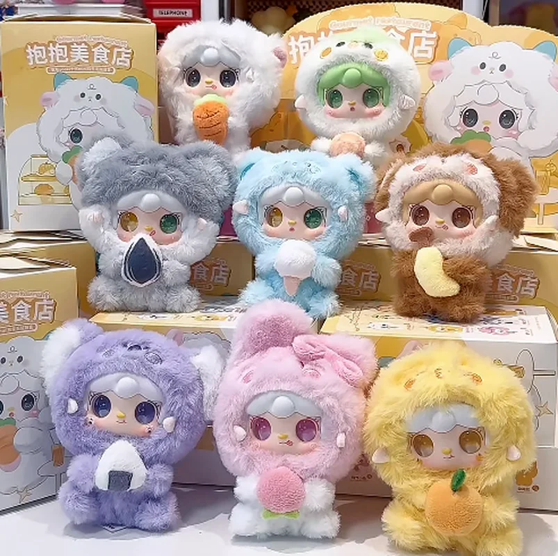 

Оригинальный Yooki Yangyang 10-го поколения, обнимающий пищевой магазин, слепая коробка, кукла, плюшевая игрушка, сумка, очаровательный подарок для девочки