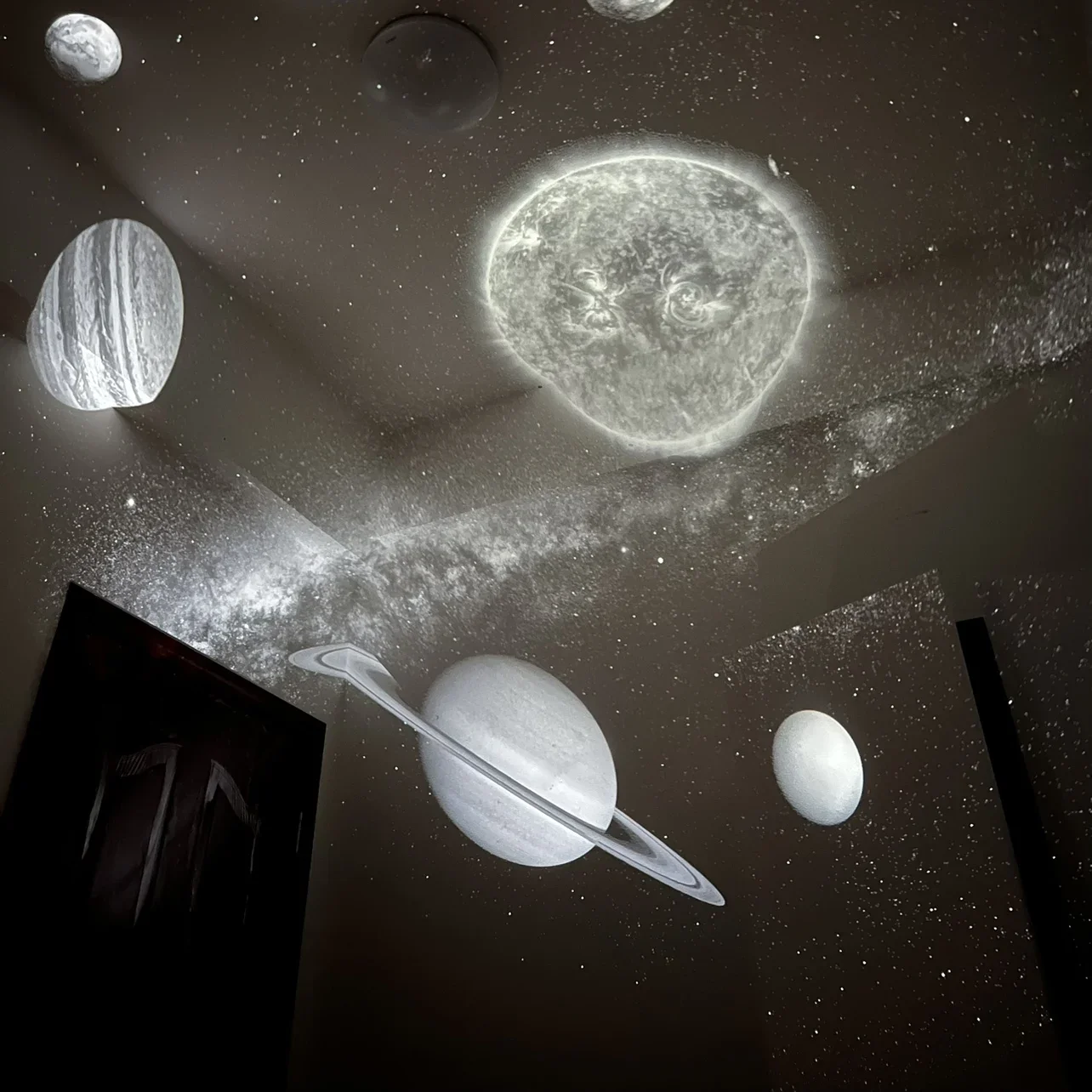 

[With Meteor] Projection Star Light Ambient Light Bedroom Gypsy Star Projector Night Light Gift