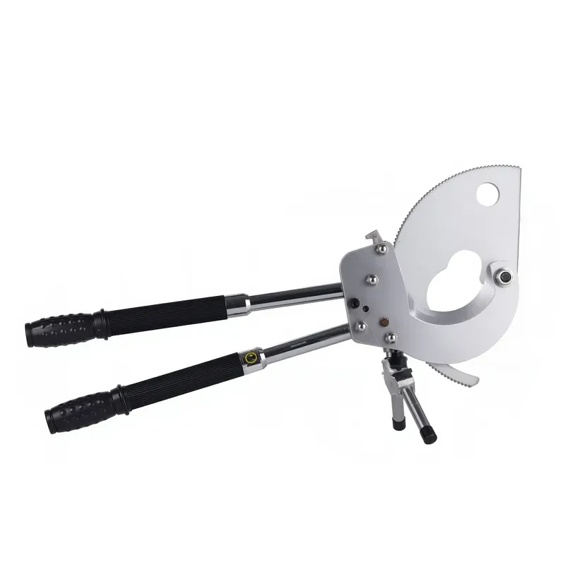 -95A Hand Mechanical Standard Cable Scissors Ratchet Cutter Steel Cutting Tool for Construction and Cable Management