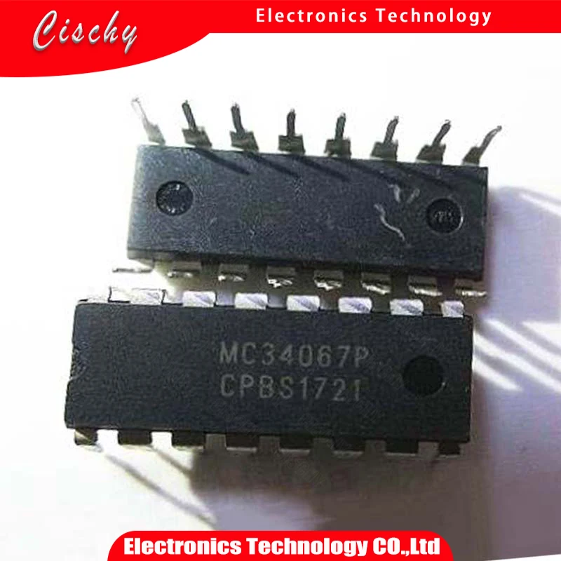 5pcs MC34067P DIP MC34067 DIP16 MC34067PG DIP-16