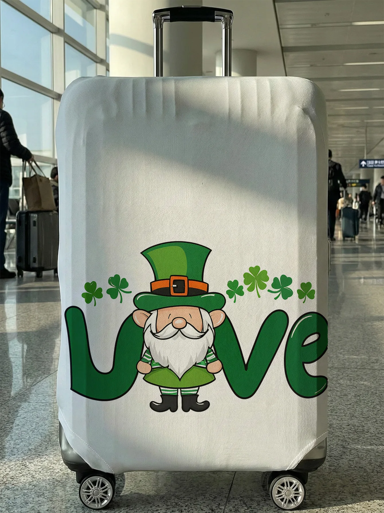 

Защитный чехол для багажа Clover Goblin, подходит для багажных чехлов размером 18-32 дюйма, чехлов для ручек багажа, дорожных аксессуаров.