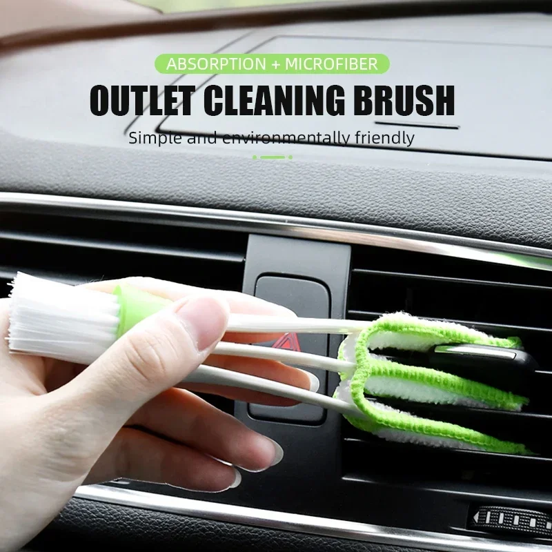 Car cleaning brush Accessories 2018 new for Volkswagen VW Golf 4 6 7 GTI Tiguan Passat B5 B6 B7 CC Jetta MK5 MK6 Polo - zdjęcie 1