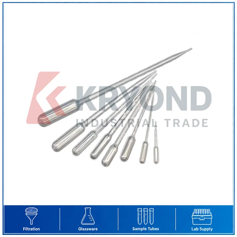 Plastic Transfer Pipette Disposable Graduated Dropper 0.2ml 0.5ml 1ml 2ml 3ml 5ml 10ml Laboratory Research Use Application Set