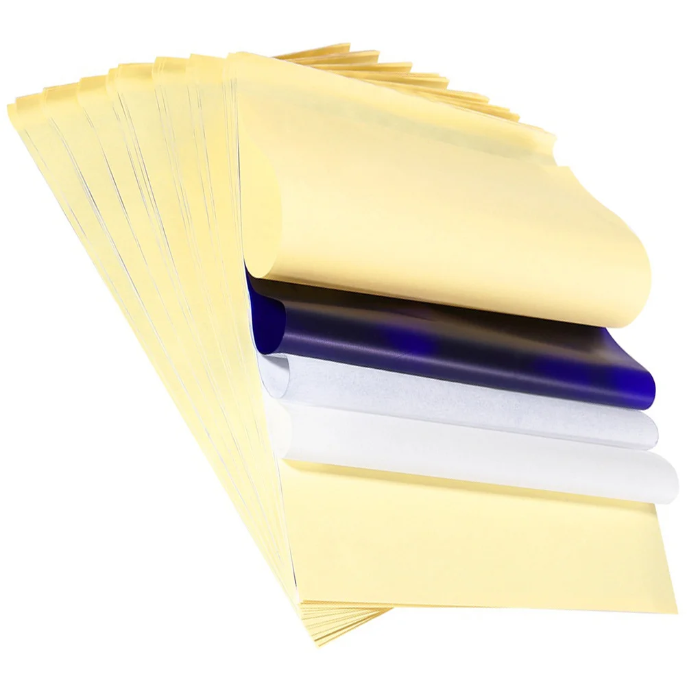 

45 Sheets Transfer Paper for Tattoos Reusable Tattoo Printing Supplies with Crisp Pattern Replication Tattooing Accessories Kit