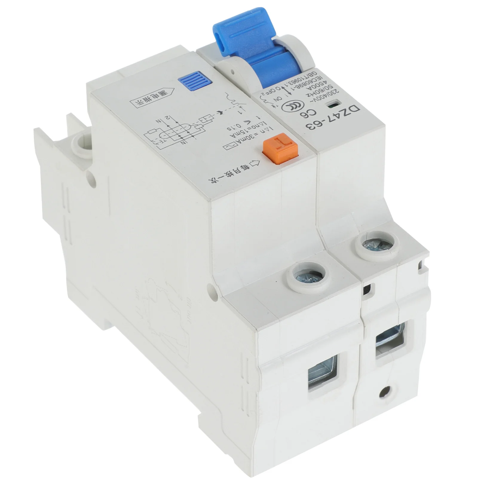 

Leakage Protector Household Electric Circuit Mini Portable Protective for Home Appliances Generator Stable Material Durable