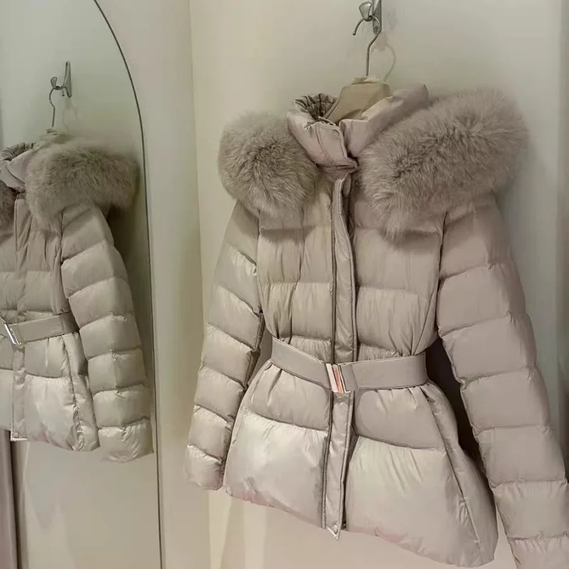 Winter Casual Long Sleeve Parkas Women Warm Parka Hooded Zipper Coat Female Fashion Warm Vintage Slim Overcoat New 2026