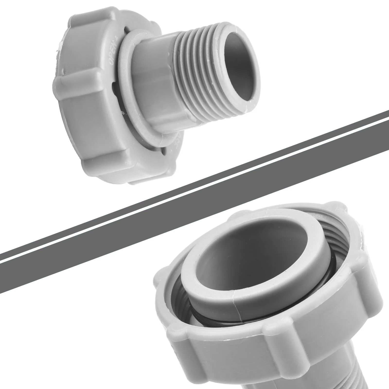 Swimming Pool Drain Connector Hose Adapter with Clamp for Coleman P6 Series Models P6A1420 D1420 H1420 D1420ASS16