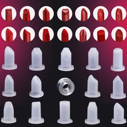 1Pc Silicone Lipstick Mold DIY Lip Balm Cosmetic Mould Holder Lipstick Mould DIY Craft Tool Handmade Mold