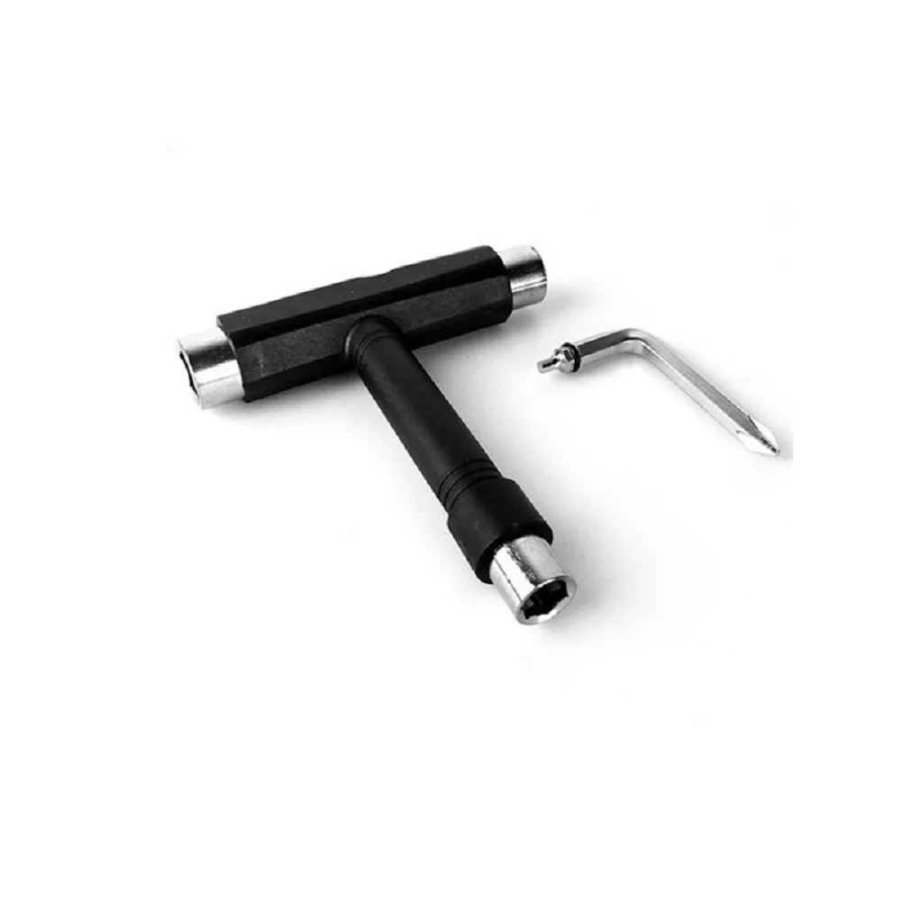 1pc Roller Skate Tool Skate T-Type Wrench Longboard Skateboard Screwdriver Essential Tool