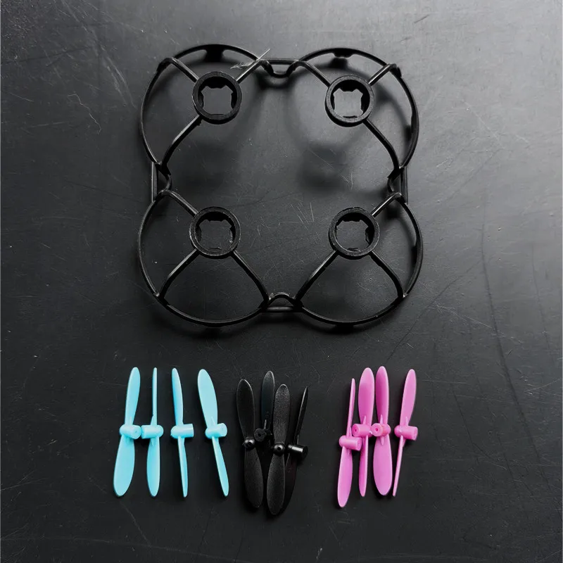 CX-10 CX 10 CX10 3sets propeller main blades 1pc protection cover guard Ring Mini RC Quadcopter Drone R/C Spare Parts