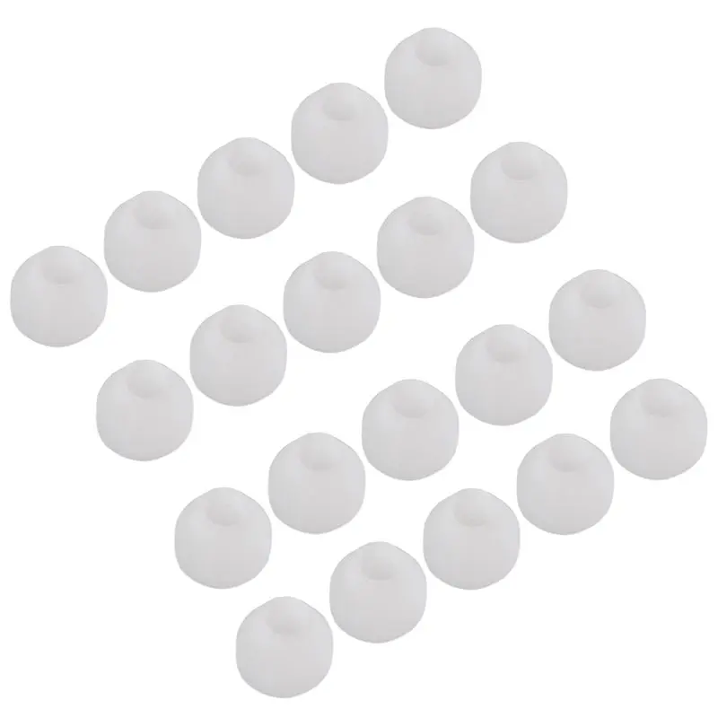 BOFO Paquete de 20 bujes para bolígrafos, bujes blancos antiadherentes para acabado de bolígrafos CA (0,43 pulgadas/11 mm de alt