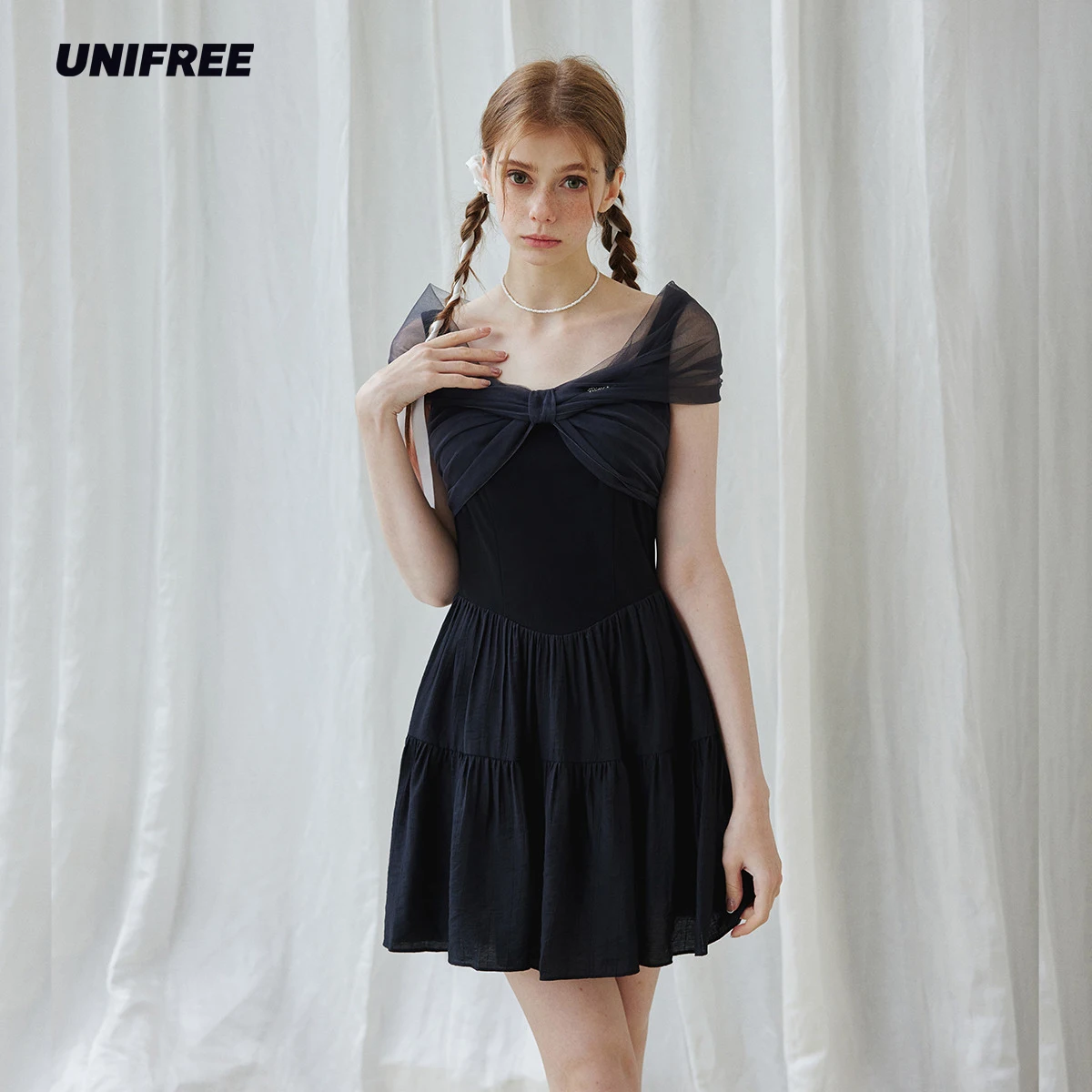 

UNIFREE Ballet Black Slim Dress Letter Print Letter Print Sleeveless Womens Dresses Summer Dresses for Women 2023