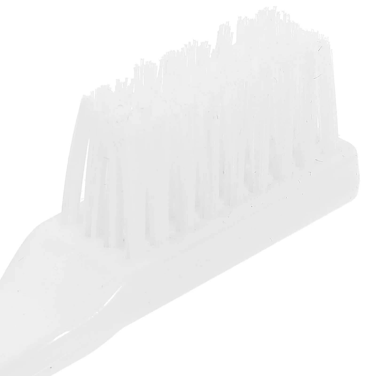 

10Pcs Anti-Suicide Prison Toothbrush Large Handle Durable Plastic Nylon Oral Cleaning Brush for Rehabilitation Centers