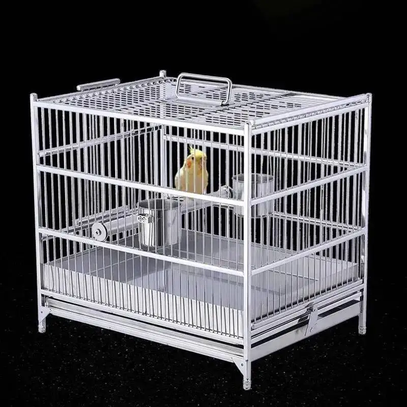 

Декоры, среда обитания, разведение попугаев, стальная клетка для птиц, уличная клетка для попугаев, аксессуары Vogelkooi, украшение для клетки, горячая кормушка из нержавеющей стали