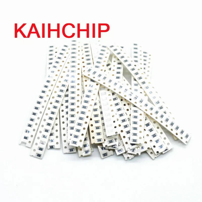 

4000pcs 0402 SMD Resistor Kit Assorted Kit 10ohm-1M ohm 5% 80valuesX 50pcs=4000pcs Sample Kit