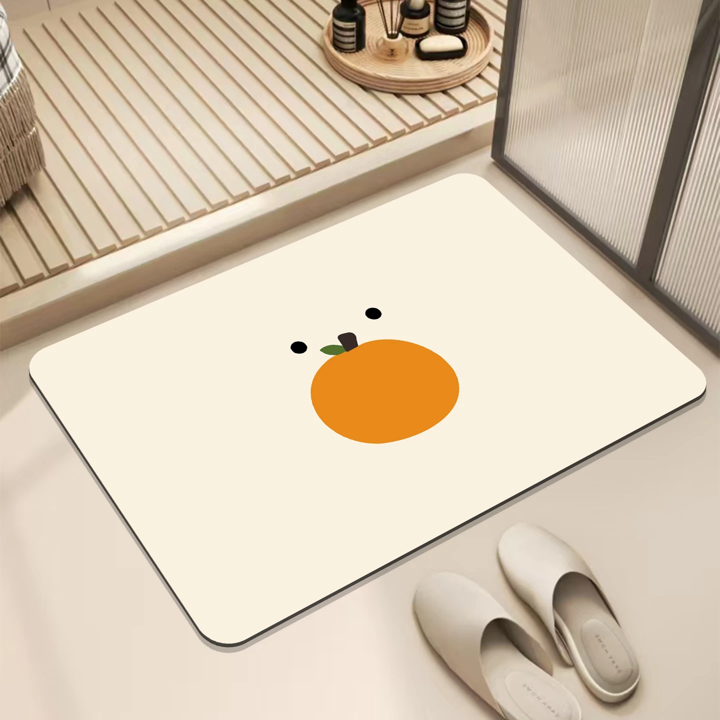 بسيطة الحديثة الخفيفة الفاخرة المشطورة الطين الكلمة حصيرة الحمام المرحاض باب امتصاص الماء عدم الانزلاق القدم حصيرة دخول باب حصيرة