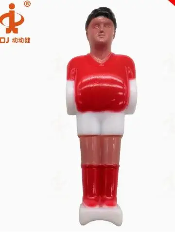 

10Pcs Mini Foosball Table Soccer Player Figurines Desk Foosball Players Tabletop Soccer Figures Replacement Parts Accessories
