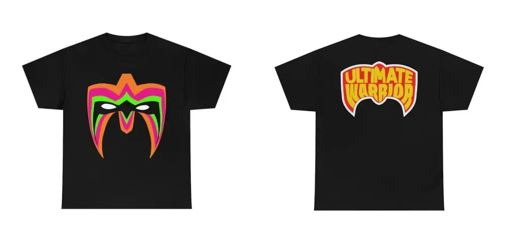 

2025 ГОРЯЧАЯ ПРОДАЖА ФУТБОЛКИ Ultimate Warrior Wrestling Спортивная ФУТБОЛКА Знаменитый Борцовский ФАНС мужская одежда Уличная одежда