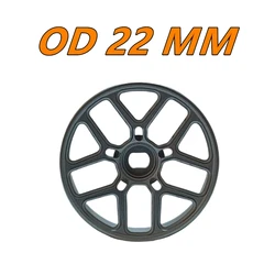 LSD 1/24 22MM Y MINIZ AWD CNC Wheel Grey 2PCS LS Studio