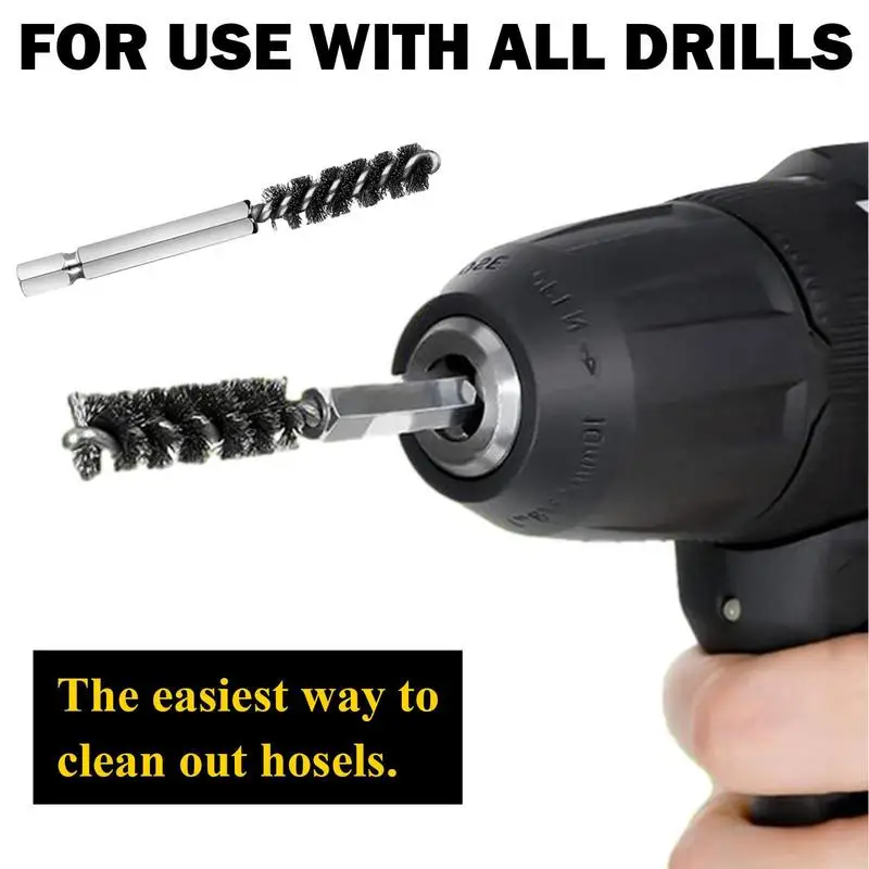 Golf Clubs Head Hosel Brush Electric Stainless Steel Electric Drill Wire Brush for Golf Club Head Cleaning Tool Golf Accessories