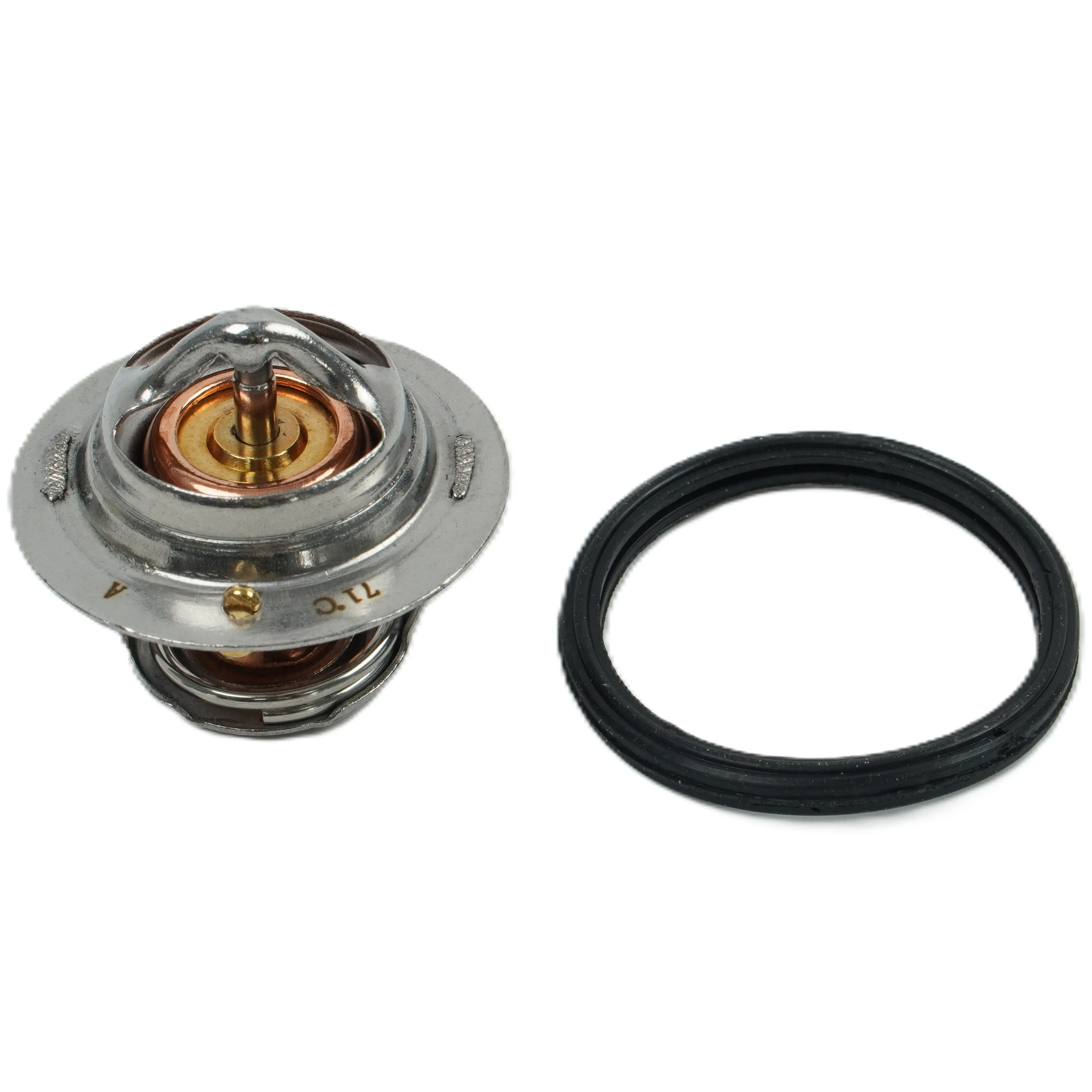 Thermostat 129350‑49800 For Yanmar 3TNA72 3TNE68 3TNE74 YM226 YM226D YM276 Tractor VIO35 VIO55 YM140–4300 John Deere 430 780