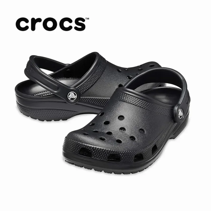 Crocs Classic Series Men's Slippers Summer Beach Waterproof Eva Soft Beach Sandals Outdoor Women's Men's Non Slip Crocs Shoes