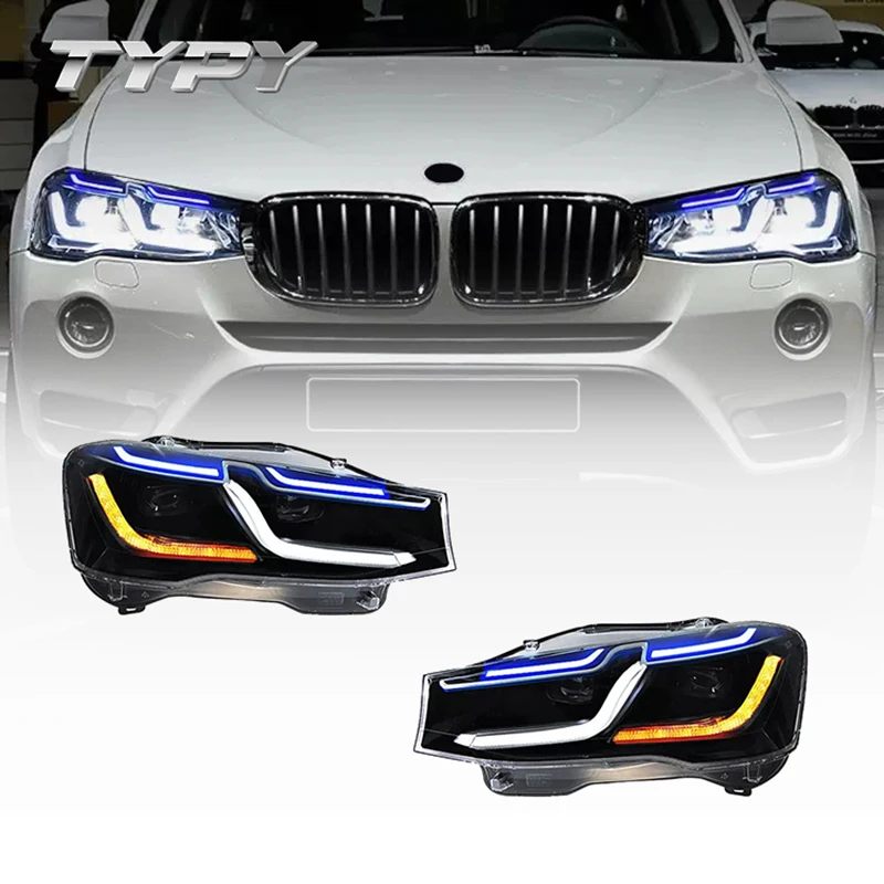 

XDS Best selling Car Head Lamp Modified LED Headlights LED Daytime Running Lights Head Light for X3 F25 X4 F26 2011-2016