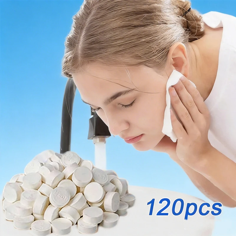 Mini Disposable Face Compressed Towel Compressed Cotton Hand Wipe Camping Towel Portable Compressed Coin Tissue for Sports Touri