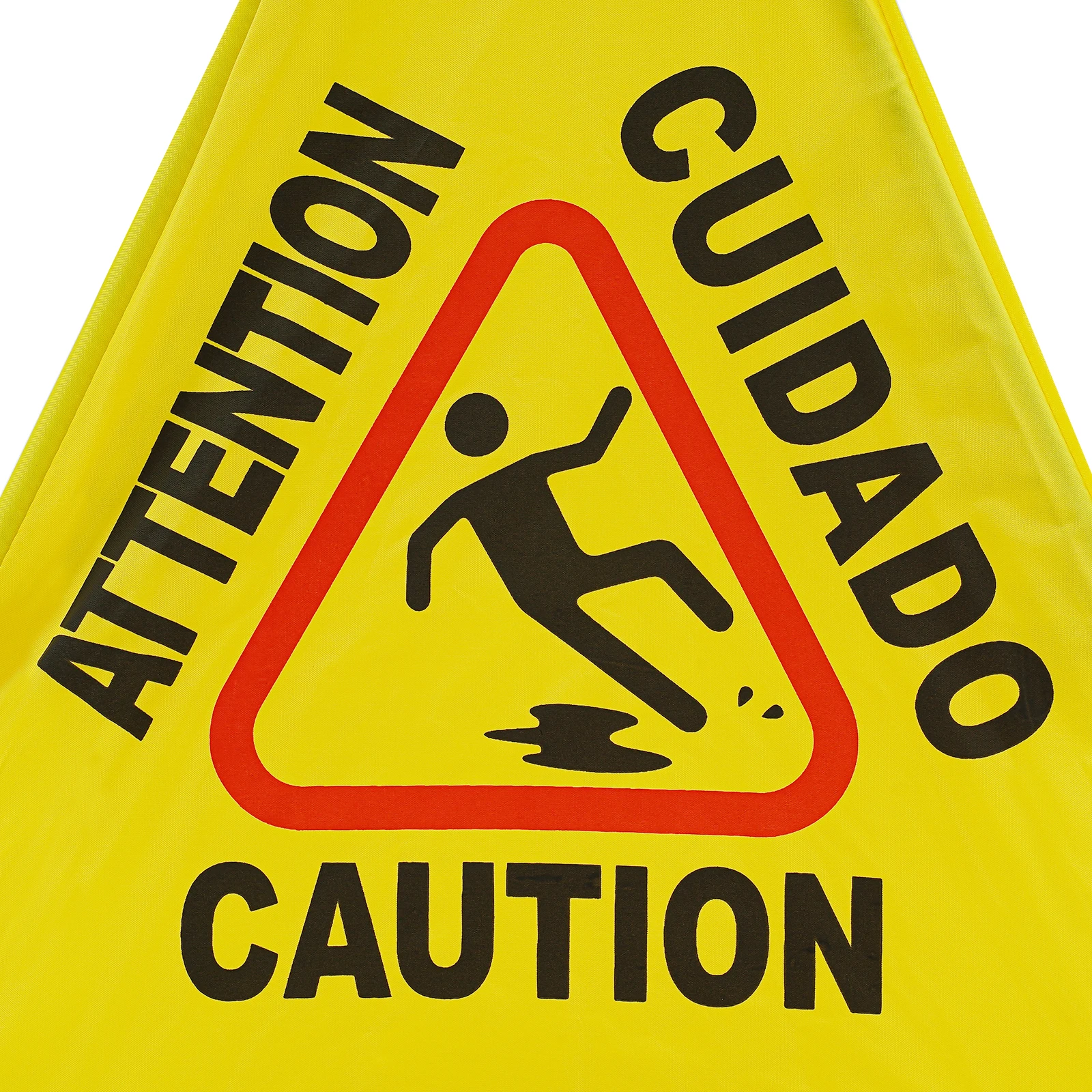 8 Buah Tanda Lantai Basah 20 Inci dengan Tabung Penyimpanan, Tanda Keselamatan Basah Berbentuk Payung, Tanda Peringatan untuk Kantor, Toko Komersial