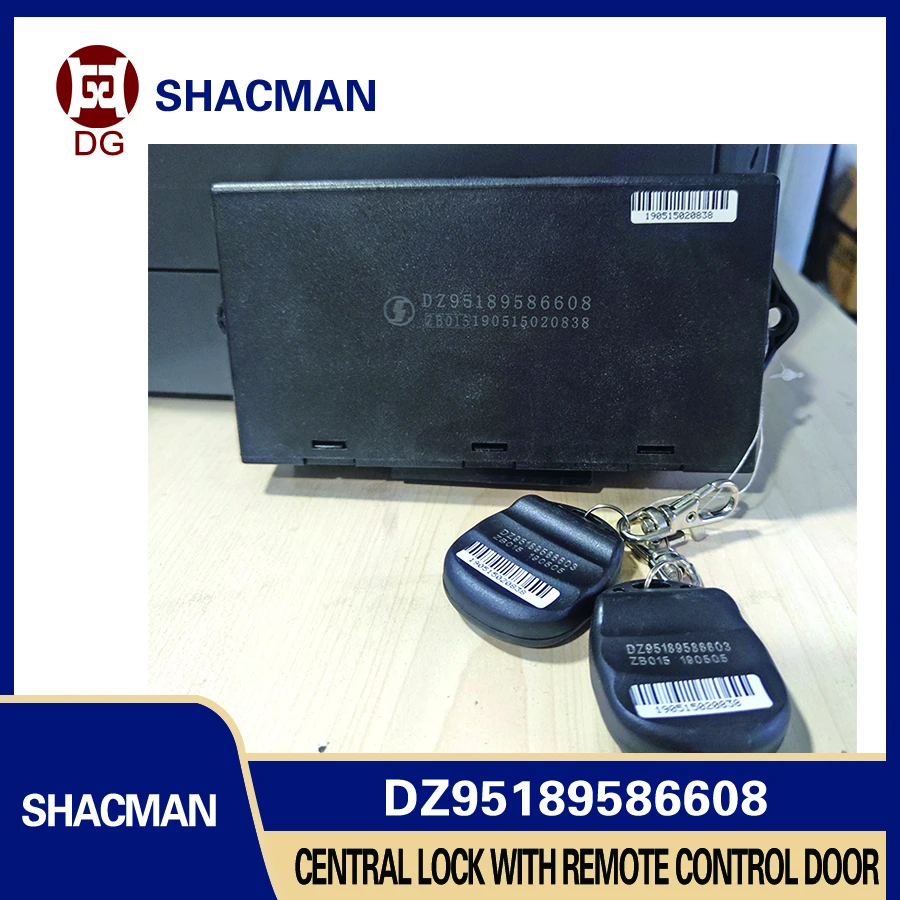 Door Lock Controller with Remote Control DZ95189586608 for Shacman Truck Parts Door Lift Controller