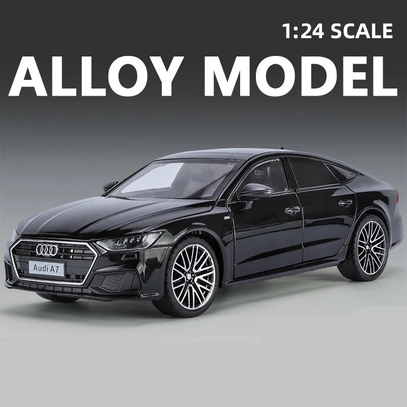 1:24 A7 Coupe Alloy Sports Car Model Diecasts Metal Vehicles Car