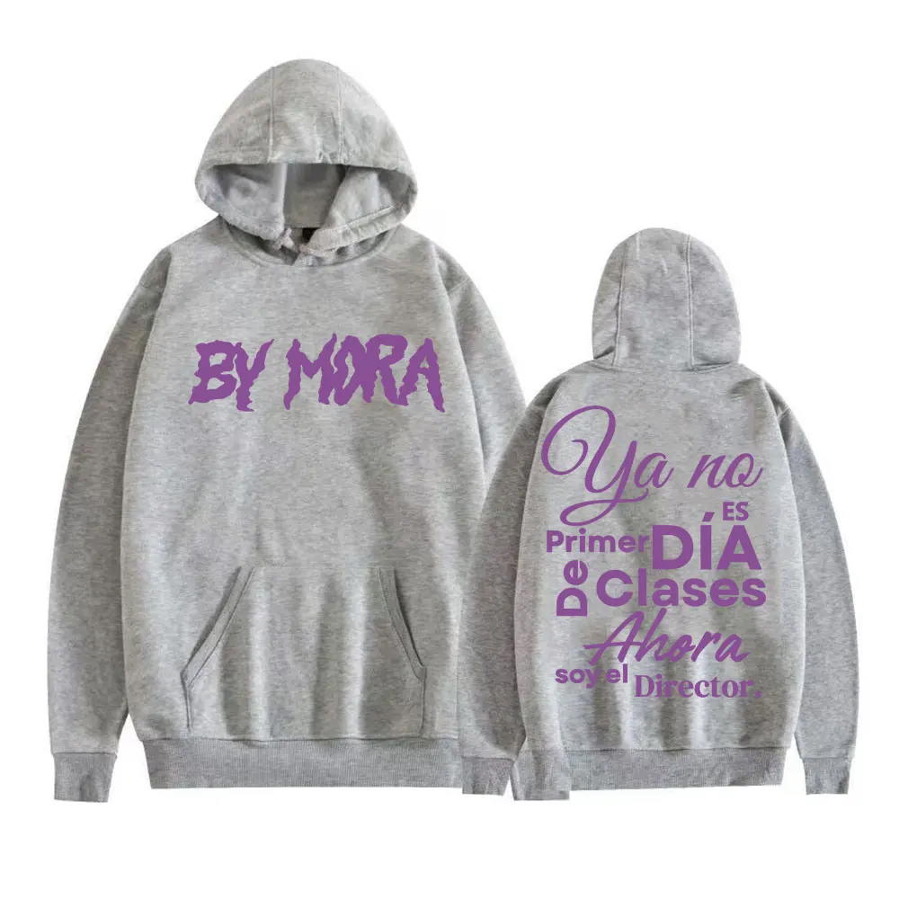 Rapper Mora Music Album Graphic Hoodies Men's Women Fashion High Street Hip Hop Sweatshirts Casual Long Sleeve Pullovers Hoodie