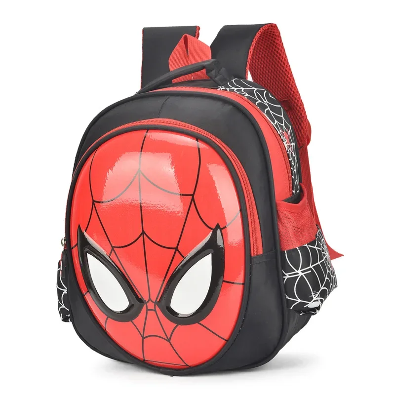 New Children\'s Backpack For Boy Brand Cartoon Spiderman Handbags Student Travel Multifuntion Shoulder Packages Large Capacity