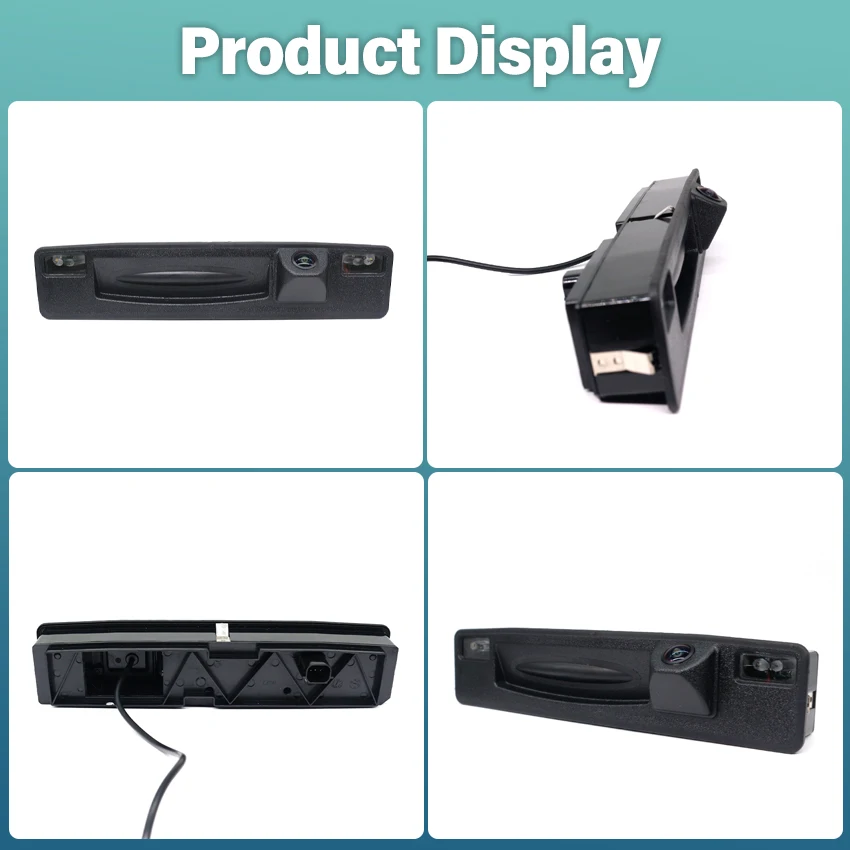 HD 1080*720 Rear View Camera For Ford Puma 2019 2020 2021 (SYNC3) Car Trunk Handle Cameras Parking Accessories Monitor