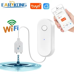 EARYKONG Tuya WiFi sensore di perdite d'acqua rilevatori di allarme perdite di liquido 3 versioni disponibili APP Smart Life installazione facile