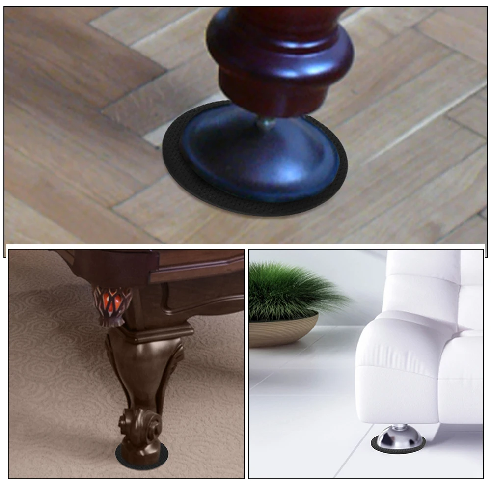 

12pcs Pool Table Leg Shims 8 6cm EVA Leveling Foot Pads Adjustable Height Billiards Accessories Table Foot Cushion