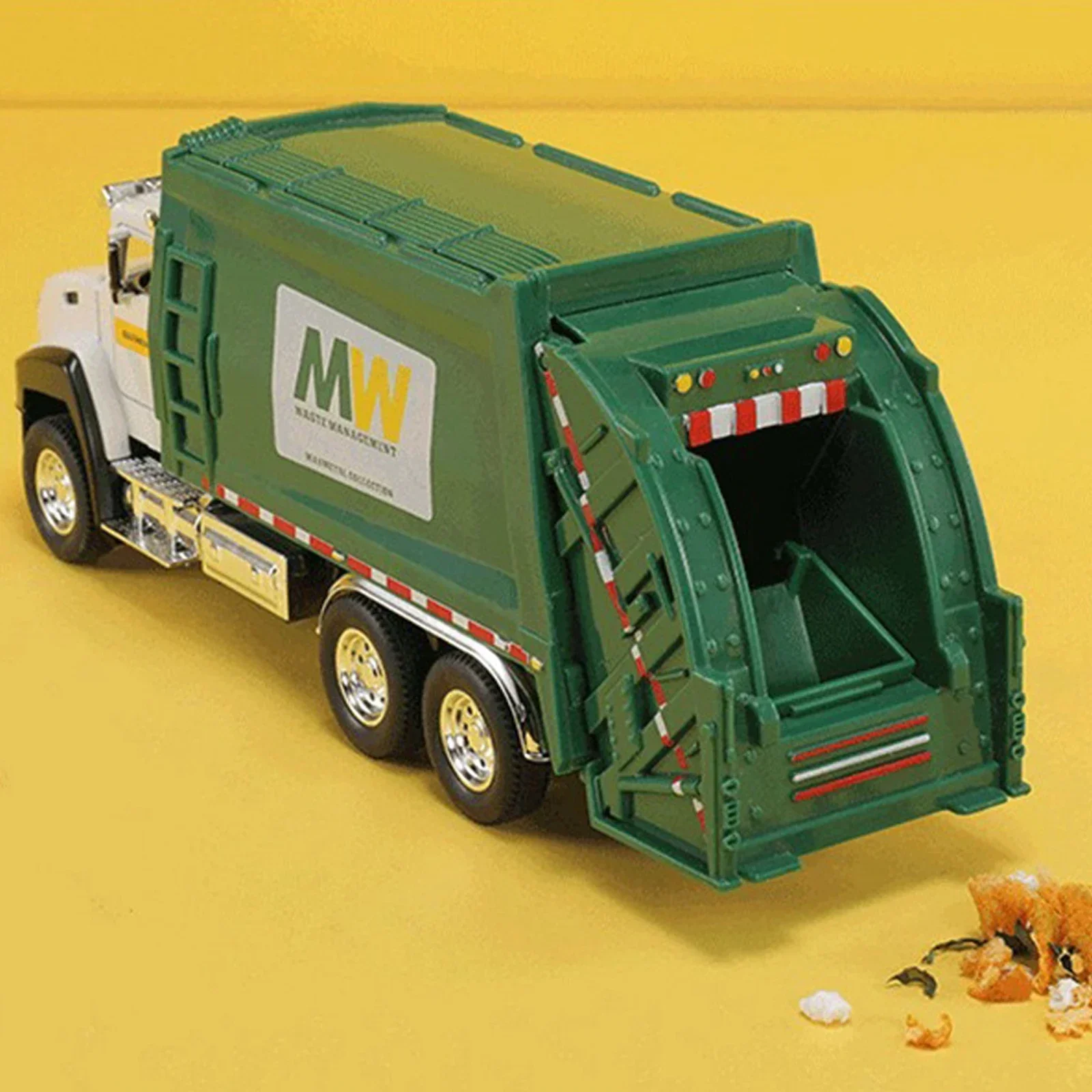 Garbage Truck model Toys for Kids 1:50 Scale Model Car Diecast Pull Back Toy Cars Xmas Gift for children high quality