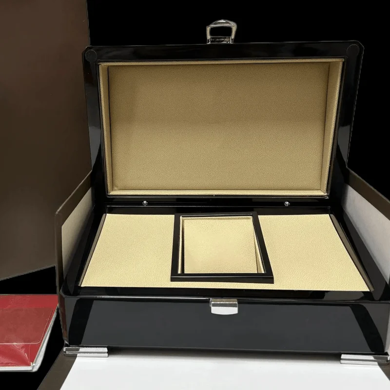 Factory Supplier Brown With Wooden Watch Box Luxury With Papers Card Can Customization Stainless Steel 904L Waterproof Watche