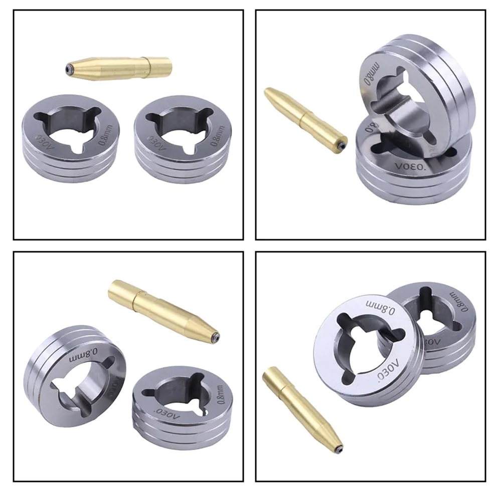0.8mm V Groove Drive Roll Replacement Kit 79594 053695 for Miller Electric 200 210 212 250 251 252 DVI Pulser Units
