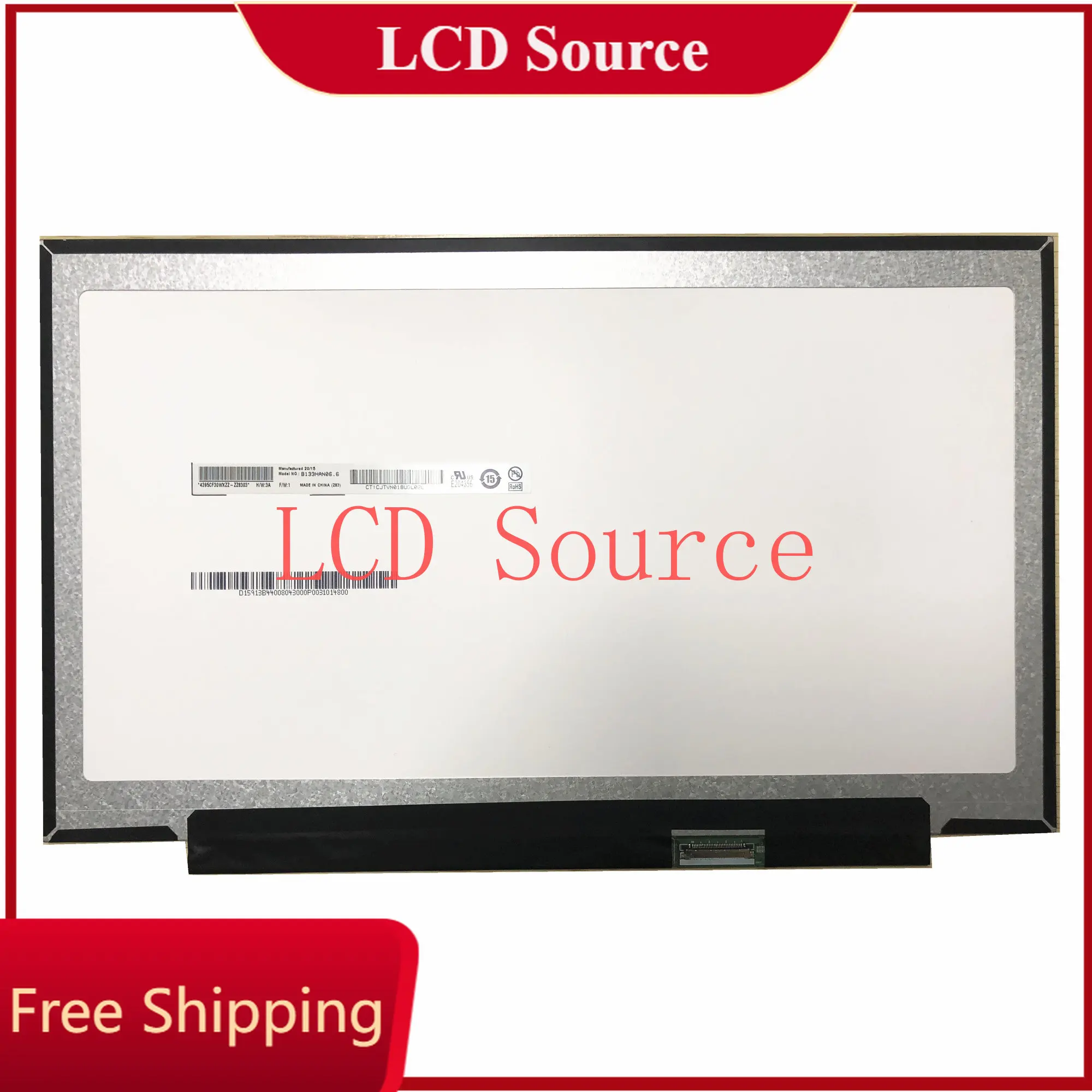 edp portatil tela lcd 19201080p 133 led fhd ips matriz b133han066 b133han06 01