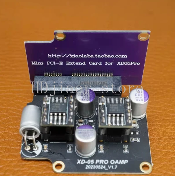 

Xd05pro Decoding Headphone Amplifier Dedicated Adapter Card – Mini PCI-E Vertical Conversion Board