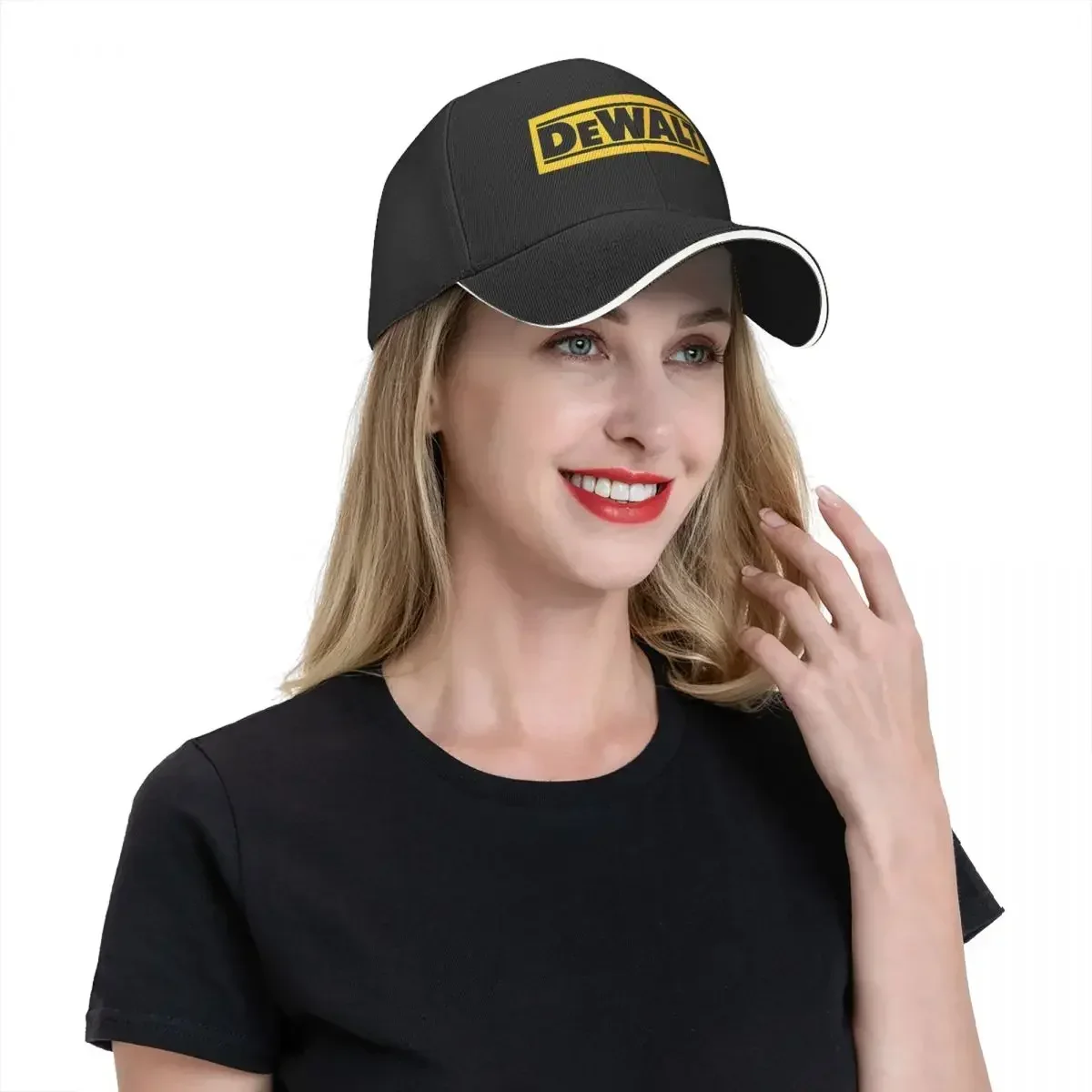 Vintage D-Dewalt Electric Tool Baseball Caps Fashion Sandwich Hat Men Women Adjustable Dad Hat Outdoor